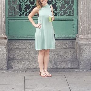 Seafoam tank dress